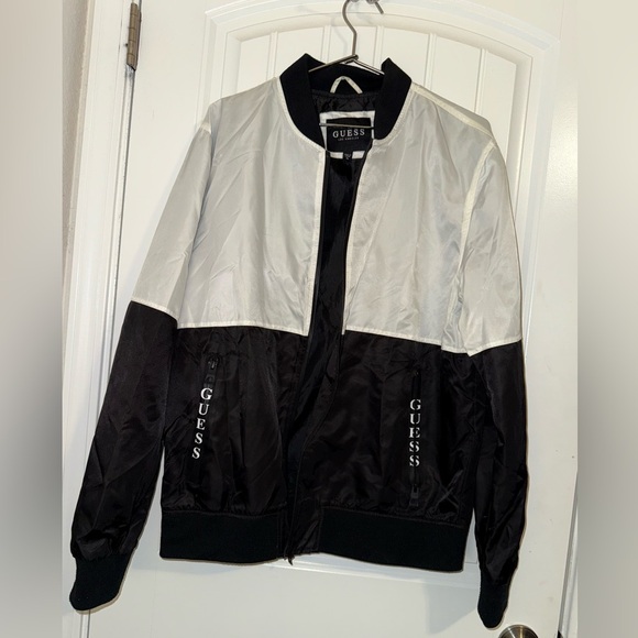 Guess Los Angeles Men’s Bomber Jacket Sz XL - Picture 1 of 11